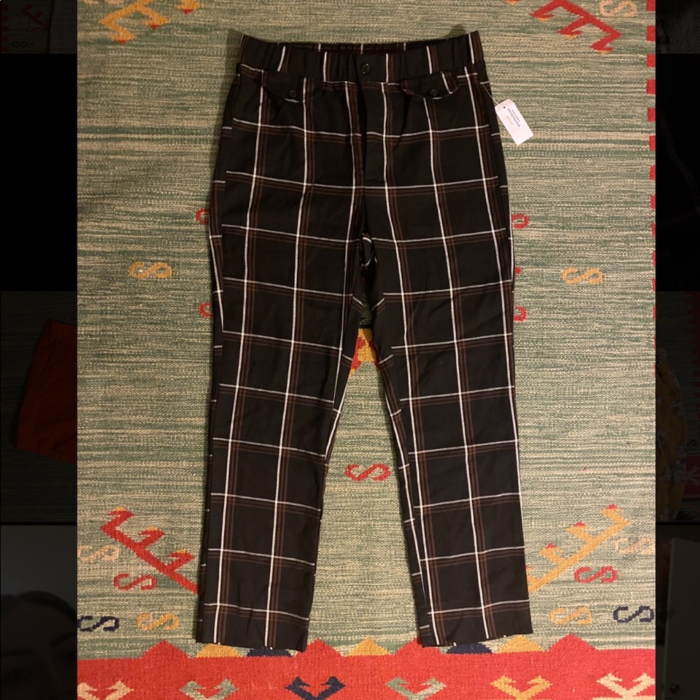Plaid pants